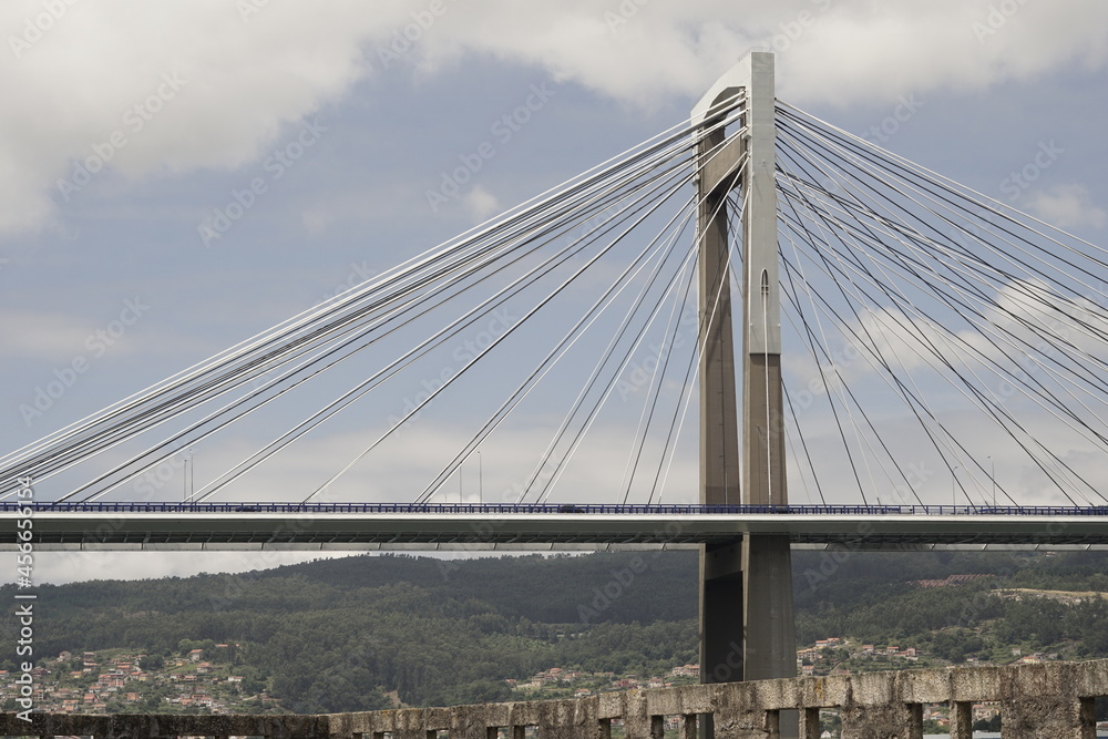 Fototapeta premium The Rande Bridge over the lower estuaries