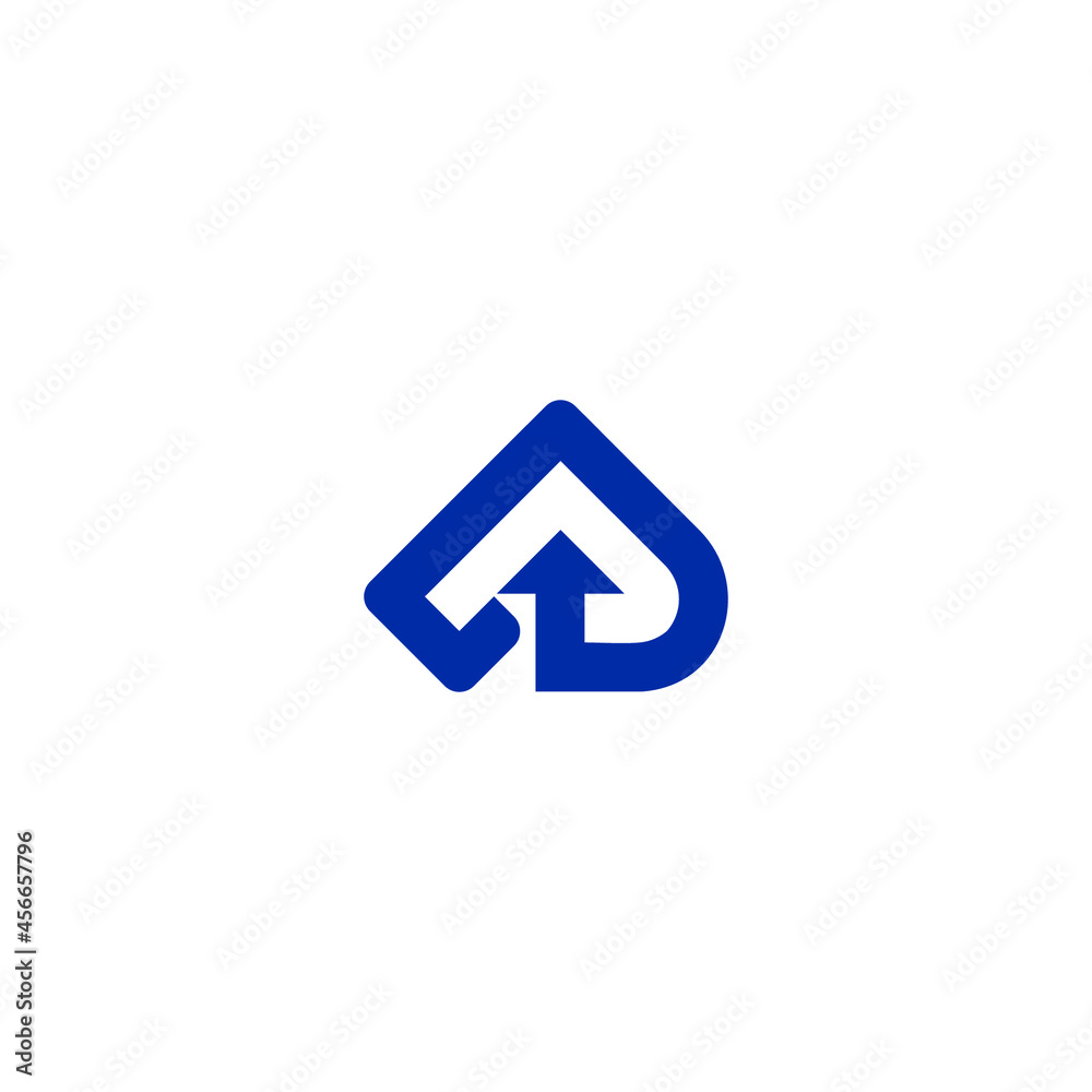 Financial Advisors Market Charts Logo design abstract vector template. Financial Advisors Market Charts Logo design abstract vector template.