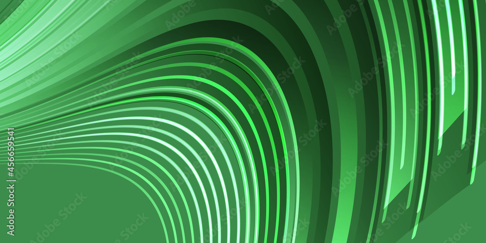 Obraz premium Modern green backround