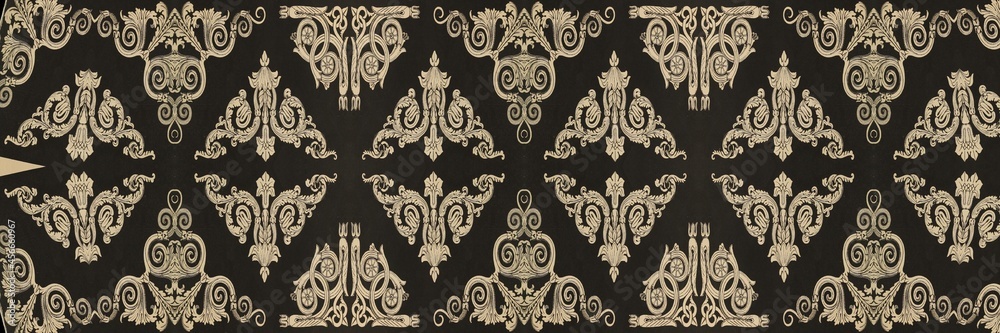 Decorative Ornament Vintage Pattern Border