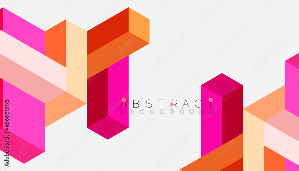 Abstract background. 3d cubes, cubic elements and blocks. Techno or business concept for wallpaper, banner, background, landing page Abstract background. 3d cubes, cubic elements and blocks. Techno or business concept for wallpaper, banner, background, landing page
