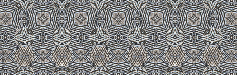 Embossed Ornament Pattern Banner Shiny Texture Embossed Ornament Pattern Banner Shiny Texture