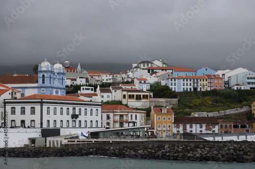 The town of Angra do Heroismo, Terceira island, Azores © Stefano