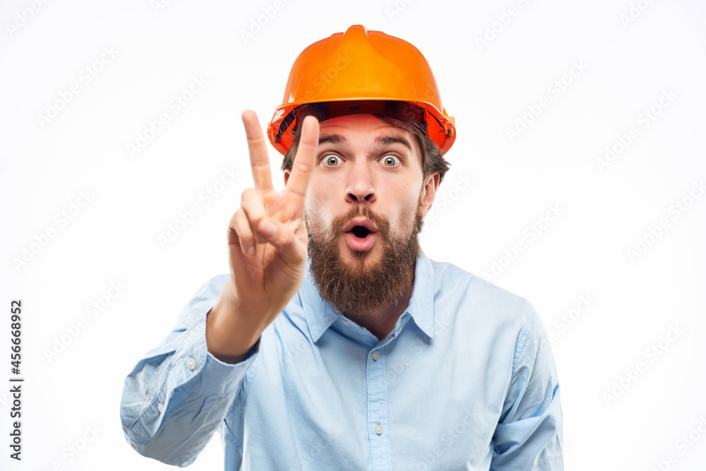 emotional man documents in hand and drawings success isolated background emotional man documents in hand and drawings success isolated background