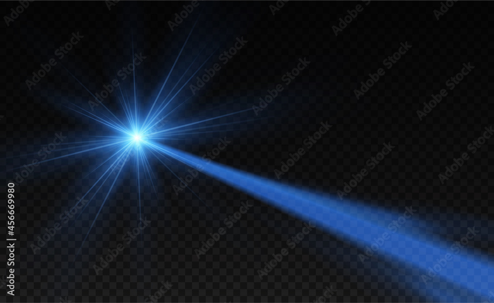 Obraz premium Abstract laser beam