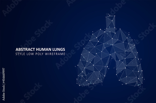 Abstract polygonal lungs
