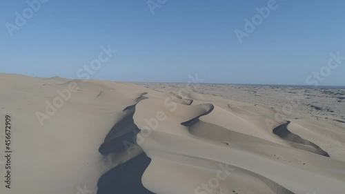 Aerial Glamis Dunes California  near Yuma Arizona