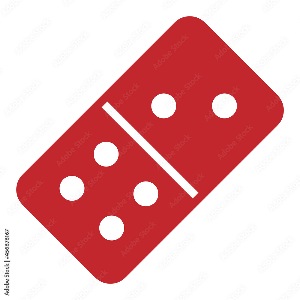 Vector illustration of a red domino pattern flat design. Editable strokes and colors. 4000 x 4000 pixels perfect. Vector illustration of a red domino pattern flat design. Editable strokes and colors. 4000 x 4000 pixels perfect.