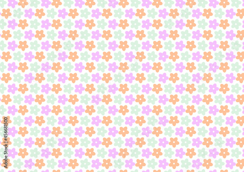 Seamless Flower Background. Seamless Flower Pattern. Seamless Flower Wallpaper