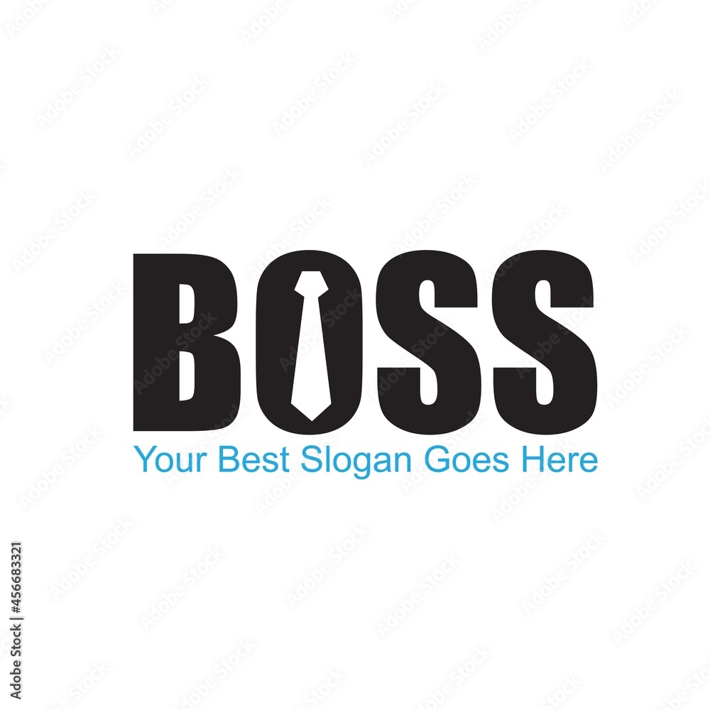 tie boss logo designs for business and service vector tie boss logo designs for business and service vector