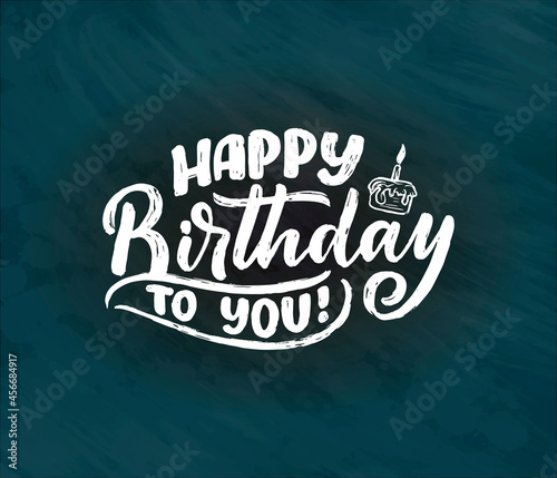 Lettering slogan for Happy ...