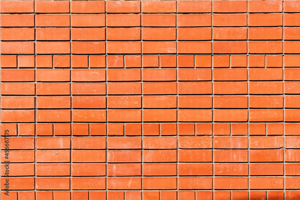 Red brick wall. Textured background with old, dirty and red bricks. Red brick wall. Textured background with old, dirty and red bricks.