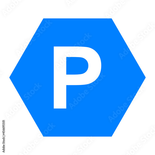 Parken und Sechseck