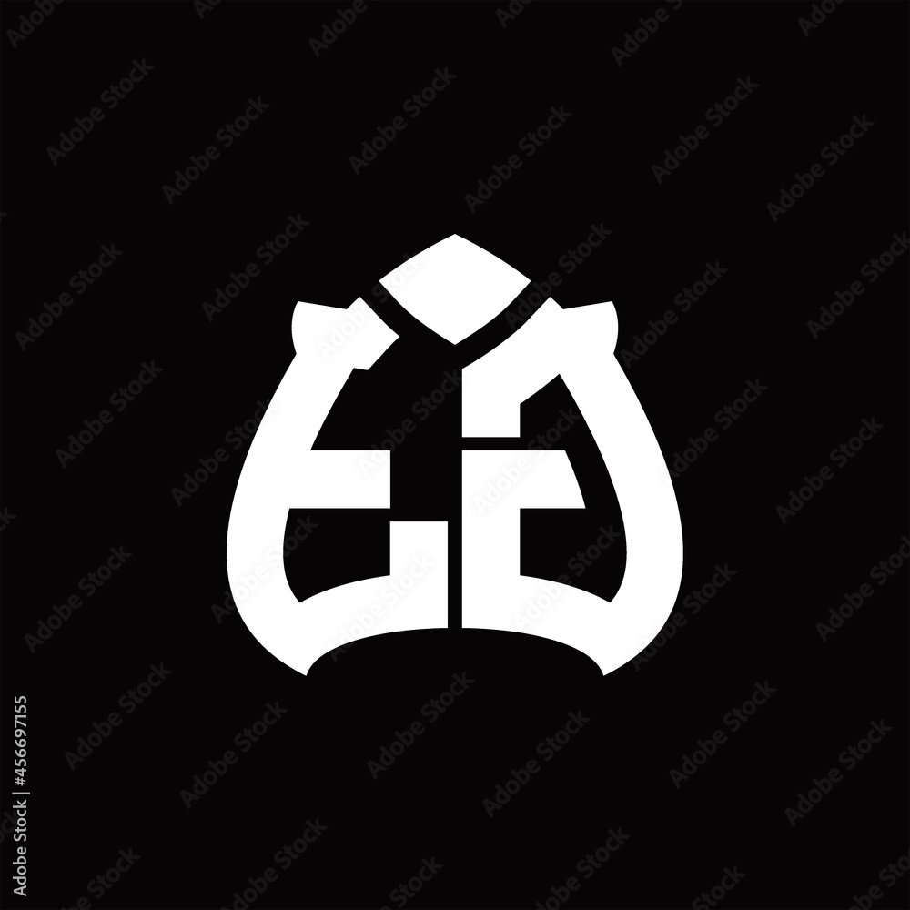 Obraz premium TG Logo monogram with spade shape design template