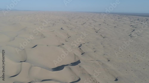 Aerial Glamis Dunes California  near Yuma Arizona