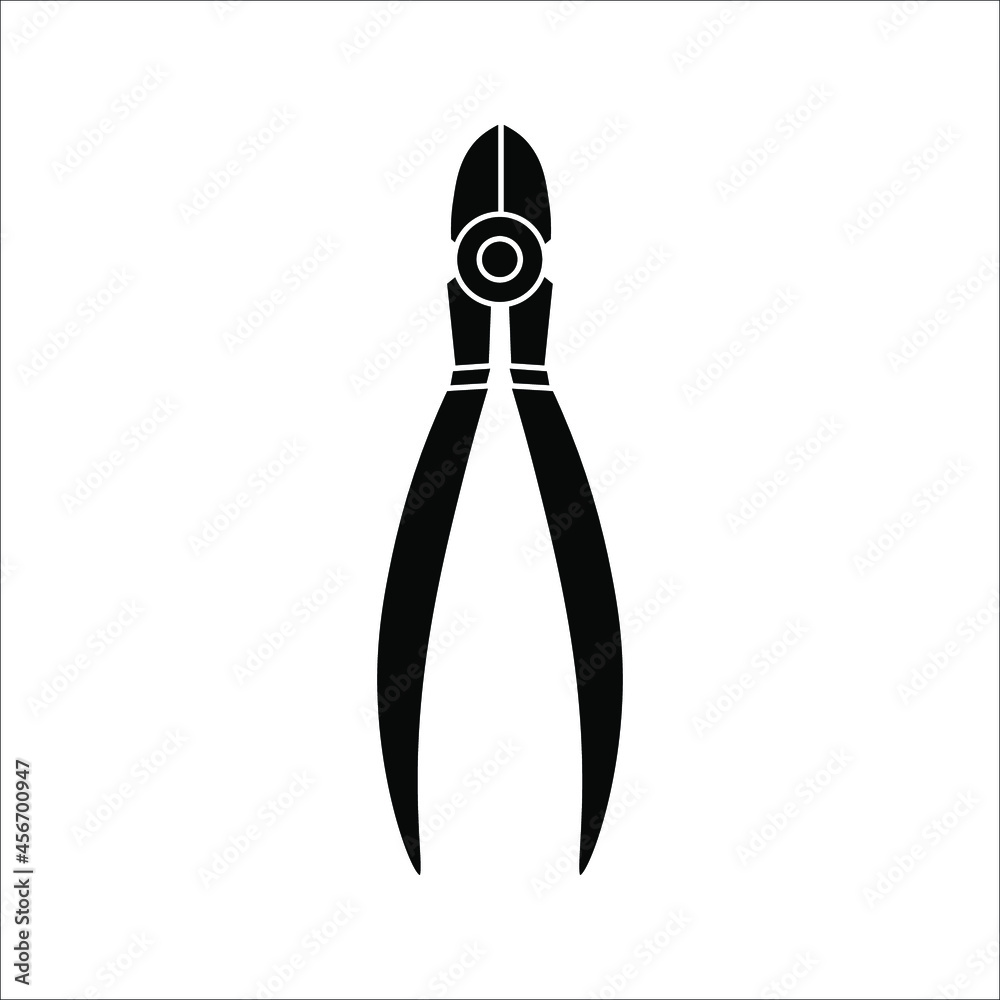 Pliers icon Vector Illustration on white background. eps 10 Pliers icon Vector Illustration on white background. eps 10
