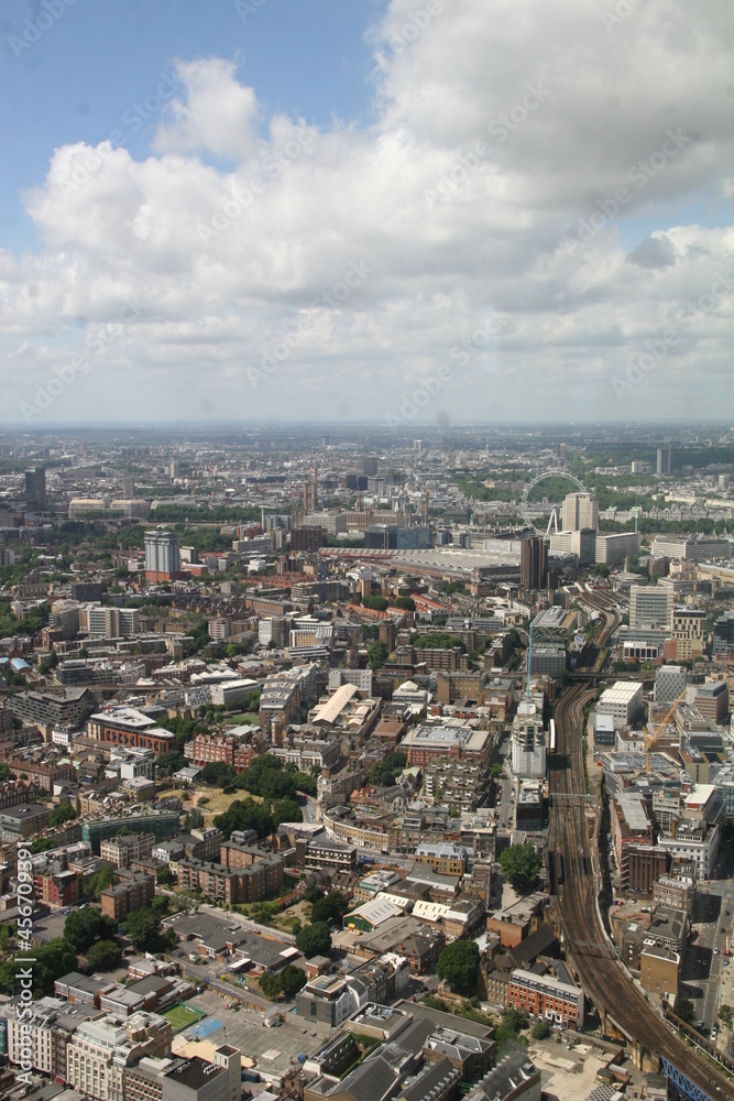 Fototapeta premium London, Blick vom Shard