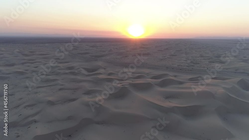 Aerial Glamis Dunes California  near Yuma Arizona