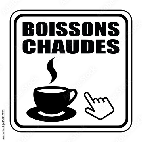 Logo boissons chaudes.