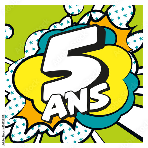 Carte 5 ans 3