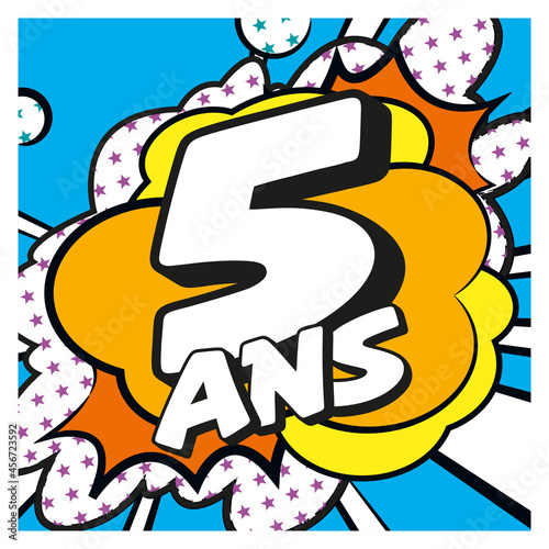 Carte 5 ans