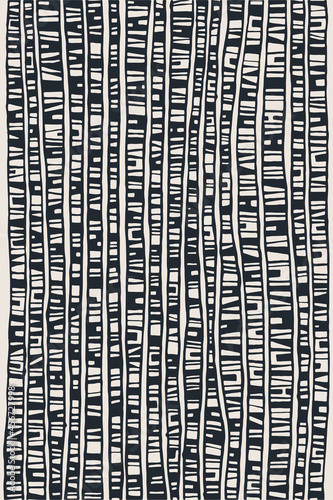 Hand Drawn Abstract Background. Drawing Texture. Vector Illustration