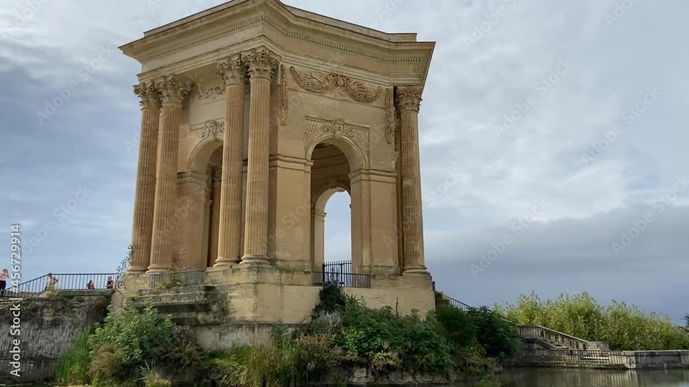 Château d’eau du Peyrou à Montpellier, Occitanie Château d’eau du Peyrou à Montpellier, Occitanie