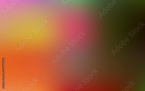 Light orange vector abstract blur drawing.