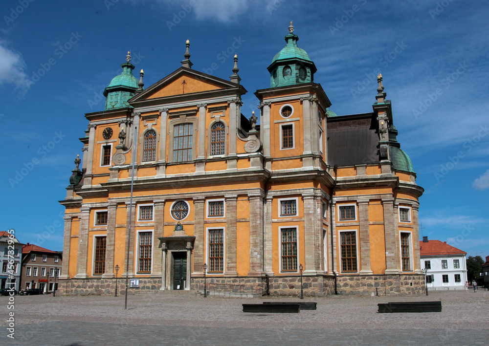Fototapeta premium Old church in Kalmar Sweden