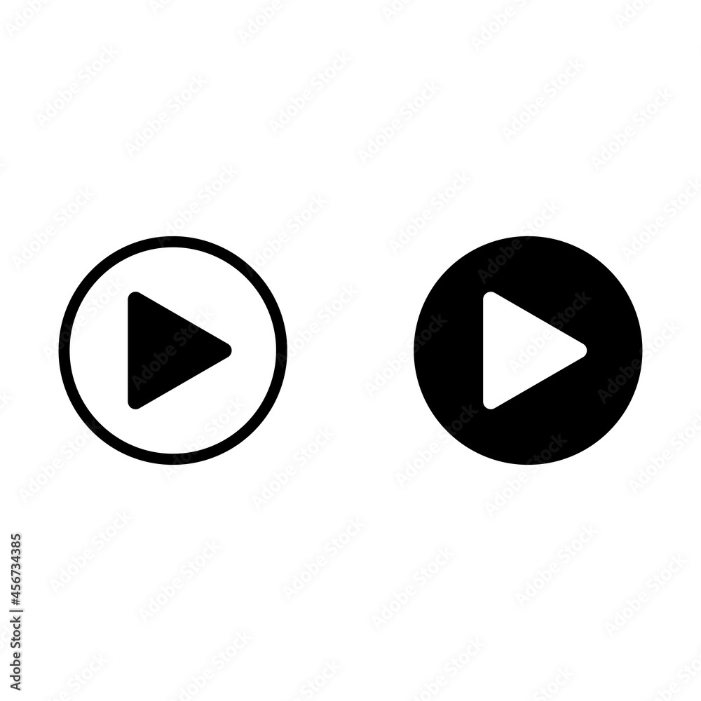 play button icon play button icon