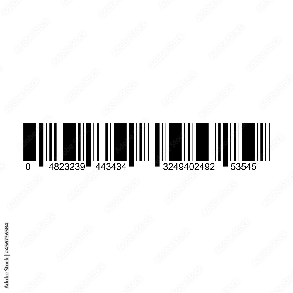 Bar code vector cartoon icon. Vector illustration barcode on white background. Isolated cartoon illustration icon of label bar code . Bar code vector cartoon icon. Vector illustration barcode on white background. Isolated cartoon illustration icon of label bar code .