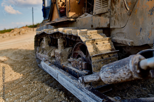 excavator work geology construction industry