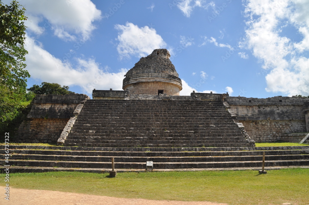 Observatory at the Chichen Itza archaeological site, Mexico