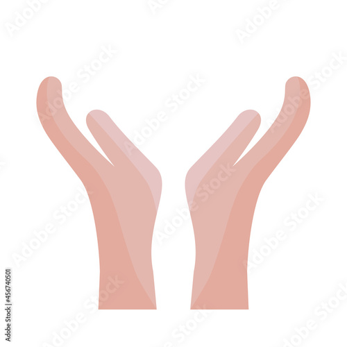 hands human protecting
