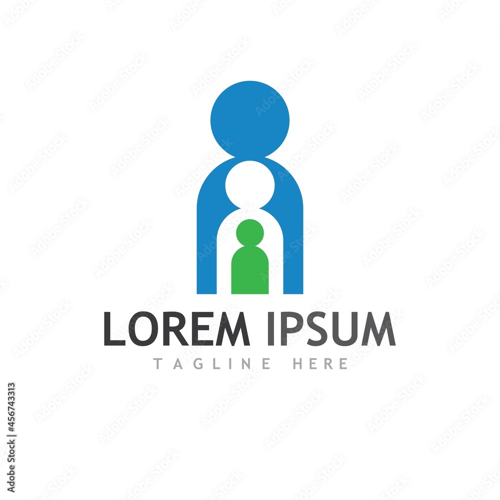 Community, network and social icon Community, network and social icon