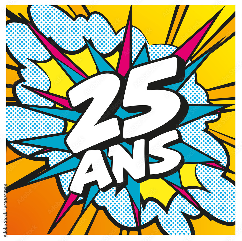 Carte 25 ans 1 Carte 25 ans 1