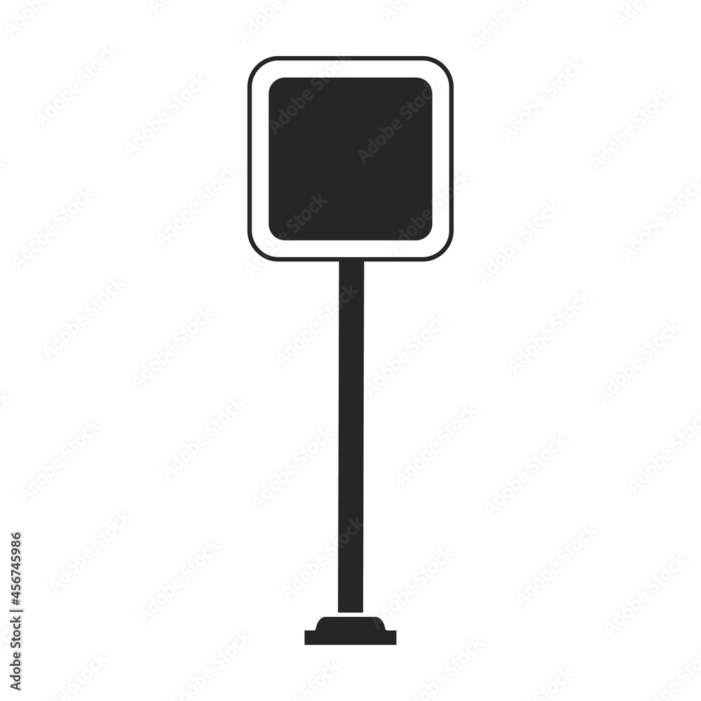 Road sign vector icon.Black vector icon road sign isolated on white background . Road sign vector icon.Black vector icon road sign isolated on white background .