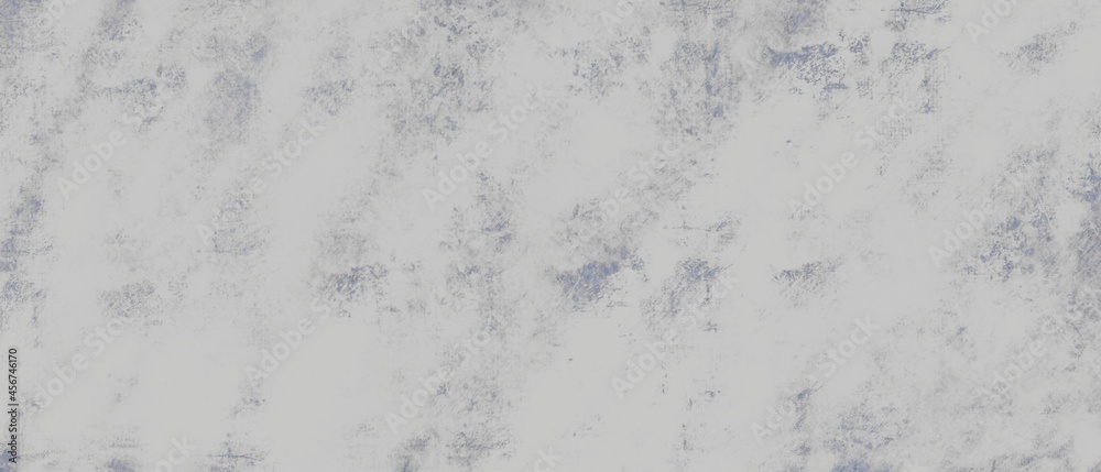 Obraz premium ブルーグレーの地にはがれかけのペンキのテクスチャの背景 石の質感のバナー 無機質 コンクリート 漆喰