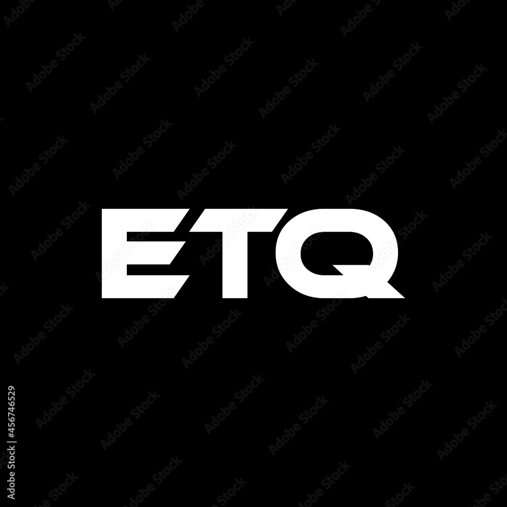 ETQ letter logo design with black background in illustrator, vector logo modern alphabet font overlap style. calligraphy designs for logo, Poster, Invitation, etc. ETQ letter logo design with black background in illustrator, vector logo modern alphabet font overlap style. calligraphy designs for logo, Poster, Invitation, etc.