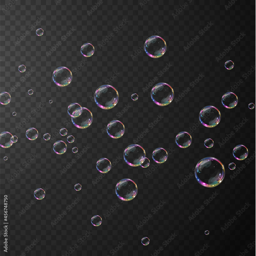 Premium Vector  Vector soap bubble realistic soap bubble png