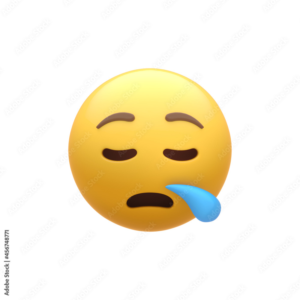 Fototapeta premium Snot Smiley Face