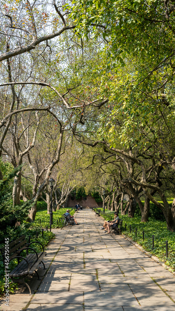 Fototapeta premium Conservatory Garden on Central Park NY