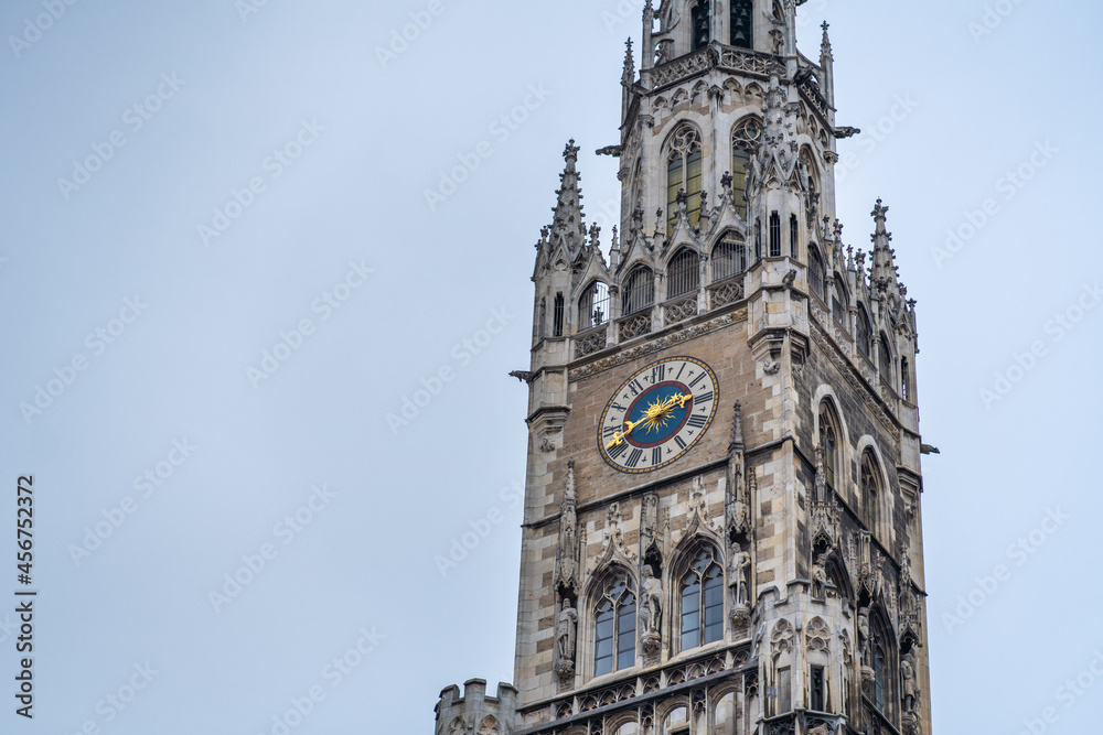 New Town Hall (Neues Rathaus) Clock Tower - Munich, Bavaria, Germany