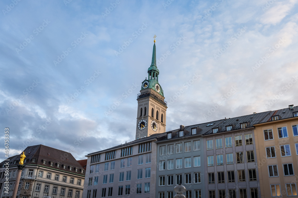 St. Peter's Church Tower - Munich, Bavaria, Germany