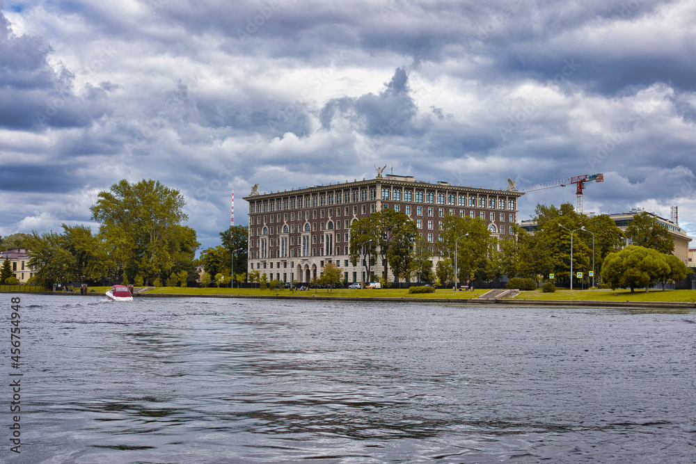 Naklejka premium the palace in town