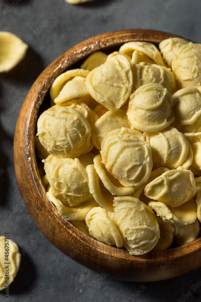 Fototapeta premium Healthy Homemade Dry Orecchiette