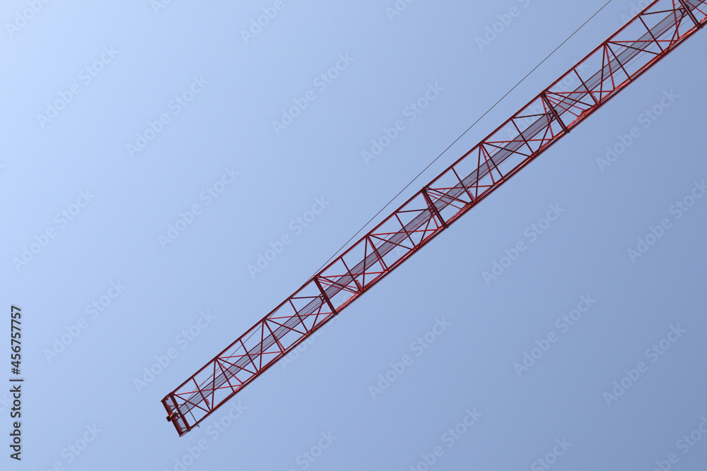 Solid, simple crane part
