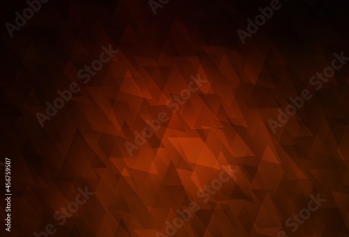 Dark Red vector backdrop with rhombus.