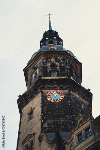 clock tower of the church