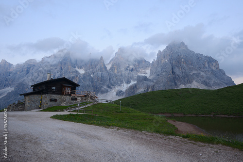 Dolomite mountain in Italy